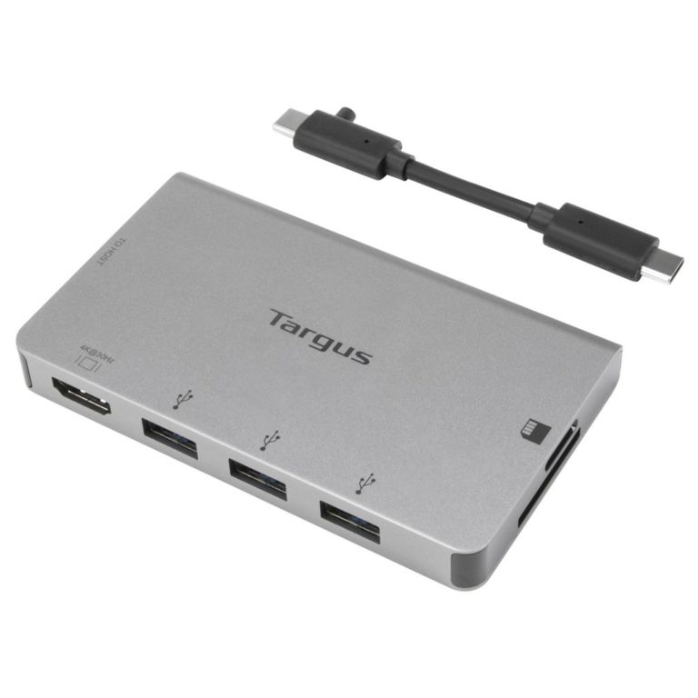 Targus Hub USB C HDMI Pass Through et port micro SD  