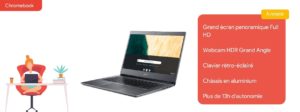 Chromebook 714 d'Acer, le champion du télétravail