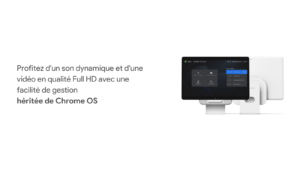 Profitez d'un son dynamique et d'une vidéo en qualité Full HD avec une facilité de gestion héritée de Chrome OS