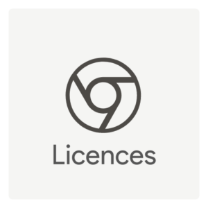 Licences Chrome Enterprise pour les appareils Chrome OS